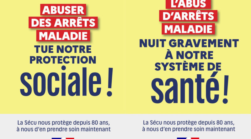 Le Gouvernement part en campagne contre les arrêts de travail abusifs